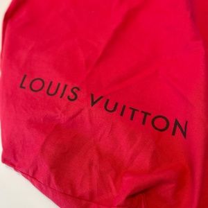 Authentic Louis Vuitton Duffel Dust Bag